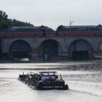 Schleuse Anderten, Unterwasser