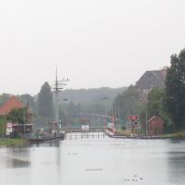 Schleuse Linden, Oberwasser