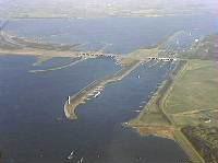 Volkerak Schleuse, Luftaufnahme