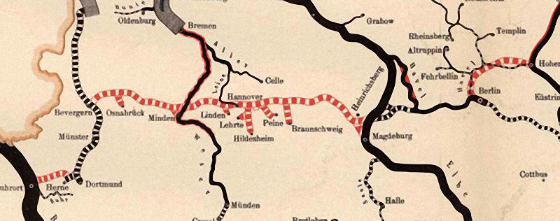 Mittellandkanal 1903